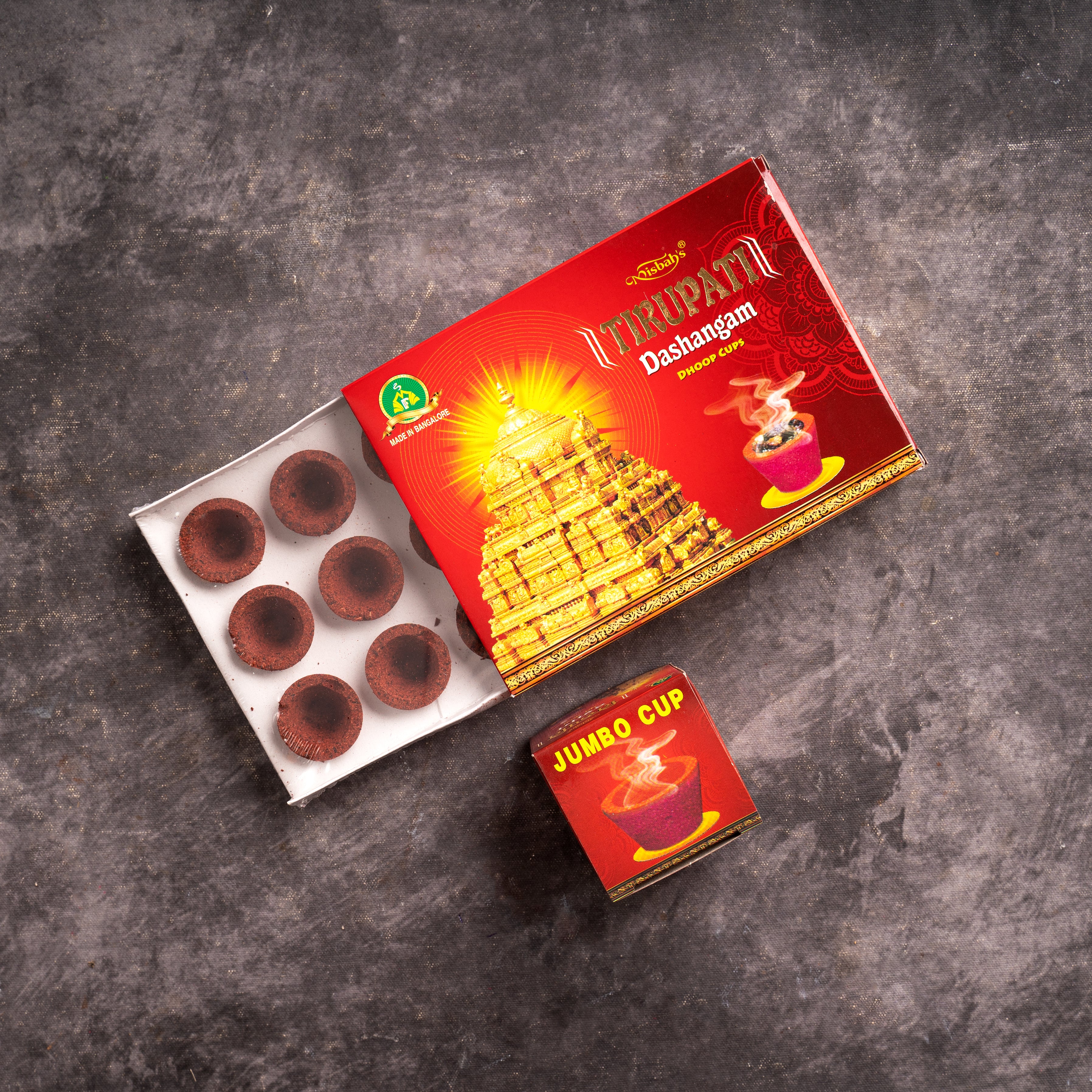 TIRUPATHI 12 CUPS - PACK OF 6