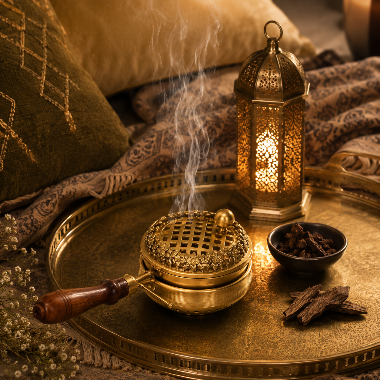 Royal Gold Bakhoor Burner