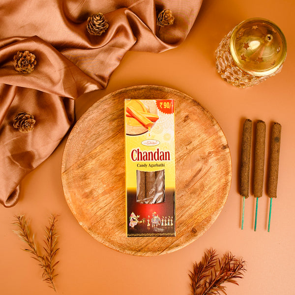 Candy Incense Sticks - Chandan (Pack of 6)