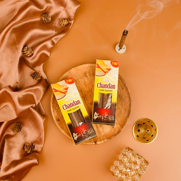 Candy Incense Sticks - Chandan (Pack of 6)