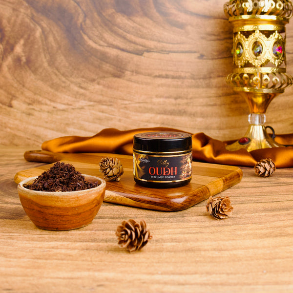 Silky Oudh – Perfumed Powder (Pack of 2)