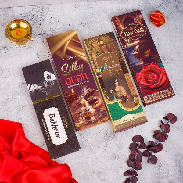 Oudh Incense Combo (Pack of 4)